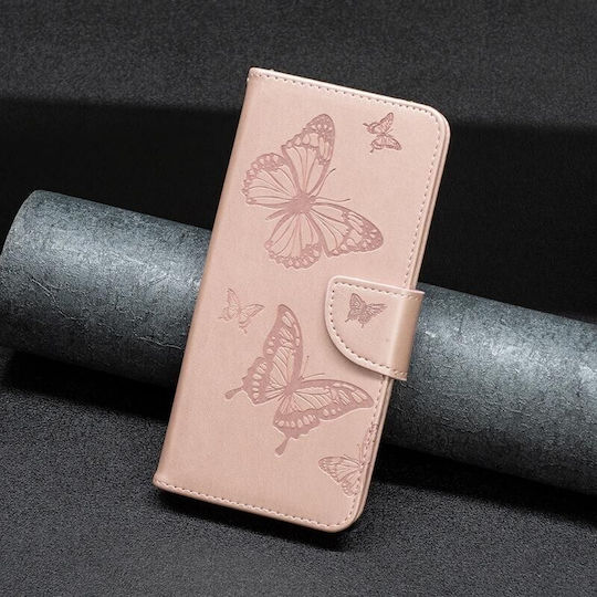 Two Butterflies Wallet Ροζ Χρυσό (Redmi 10 5G)