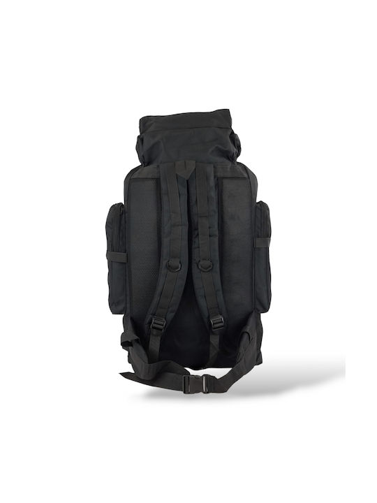 Playbags Ορειβατικό Σακίδιο 70lt Αδιάβροχο Μαύρο Expedition