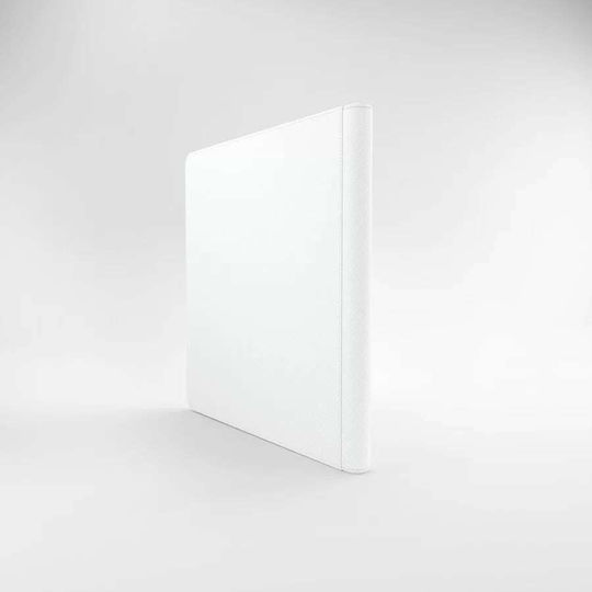 Gamegenic Zip-Up Album 24 Pocket Binder 12-Pocket Standard Size White