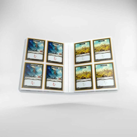 Gamegenic Album Casual Legătură 8 Buzunare 4-Buzunare Dimensiune Standard Alb