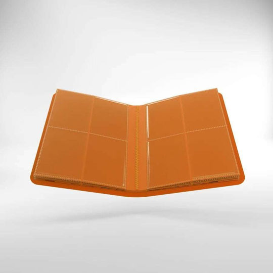 Gamegenic Casual Album 8 Pocket Binder 4-Pocket Standard Size Πορτοκαλί