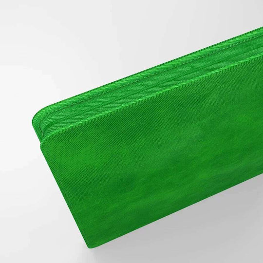 Gamegenic Zip-Up Album 8-Fächer Bindemittel 4-Fächer Standardgröße Grüne