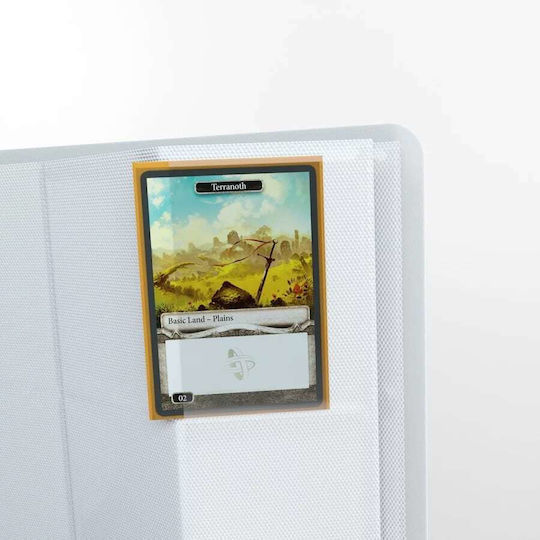 Gamegenic Album Casual Legătură 8 Buzunare 4-Buzunare Dimensiune Standard Alb
