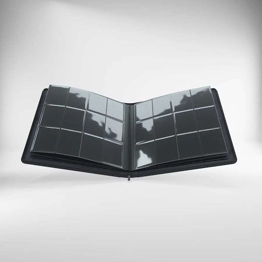Gamegenic Zip-Up Album 24 Pocket Binder 12-Pocket Standard Size Black