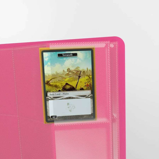 Gamegenic Casual Album 8 Pocket Binder 4-Pocket Standard Size Ροζ