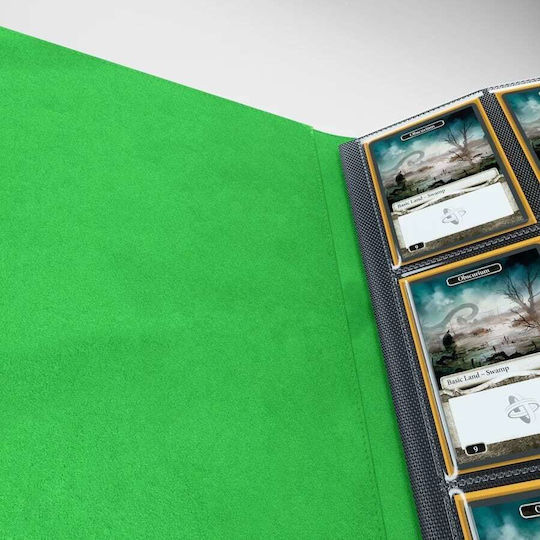 Gamegenic Prime Album 8 Pocket Binder 4-Pocket Standard Size Green
