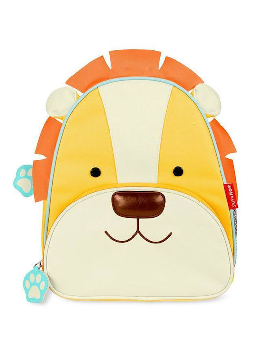 Skip Hop ZOO School Bag Backpack Kindergarten Orange with Water Bottle Holder