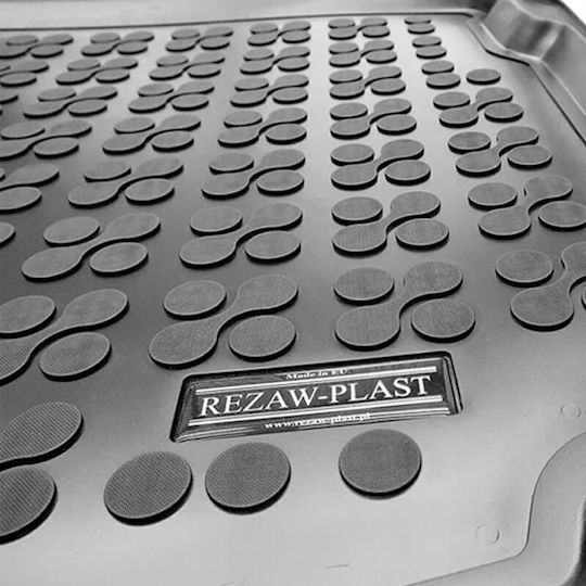 Rezaw Plast Set of Front and Rear Mats 4pcs Tray Type for Toyota Corolla 2001-2007 Black