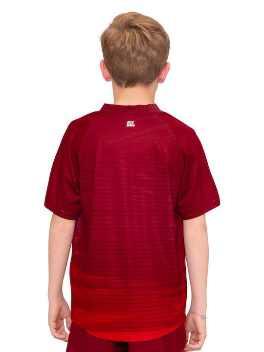 Bidi Badu Kids Blouse Short Sleeve Burgundy