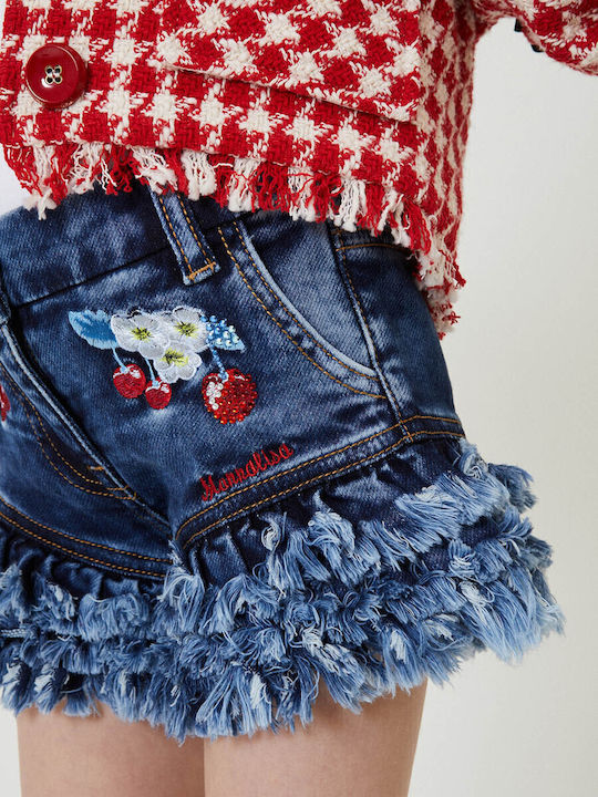 Kinder-Shorts/Bermudas Denim Blau