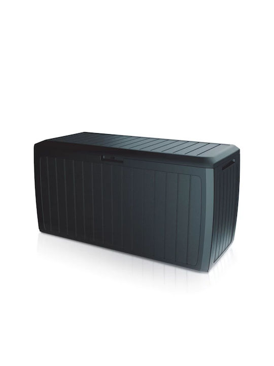 Prosperplast Plastic Outdoor Storage Box 290lt Anthracite 116x47x59.5cm