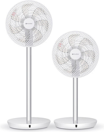 Stylies Tukan Fan Pedestal 25W Diameter 40cm White