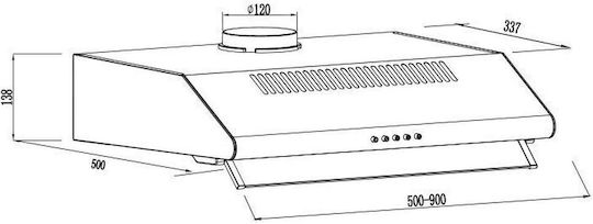 Gruppe Pratico 500 50см Кафяв