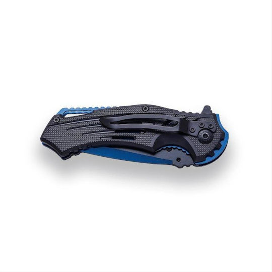 Joker Spring Assisted Knife Survival Blue