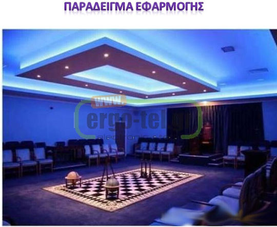 Eurolamp LED-Streifen 12V Warmes Weiß Licht 5m Typ SMD2835