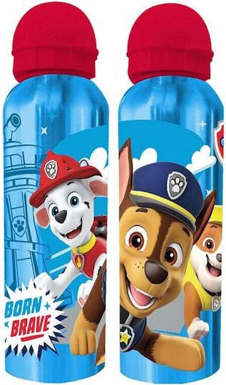 Paw Patrol Paw Patrol Kids Water Bottle Paw Patrol Aluminium Light Blue 500ml