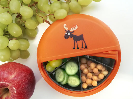 Carl Oscar Plastik Kinder Lebensmittelbehälter Orange