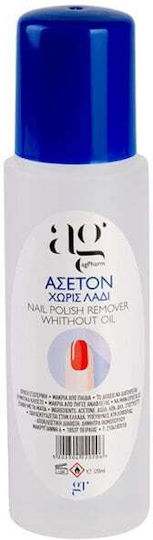 Ag Pharm Ξεβαφτικό Νυχιών χωρίς Ασετόν Without Oil 120ml