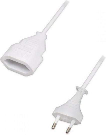 KAL Electronics GY02-7 Μπαλαντέζα Προέκταση Καλωδίου με Μήκος 7m Διατομή 2 x 0.75mm²