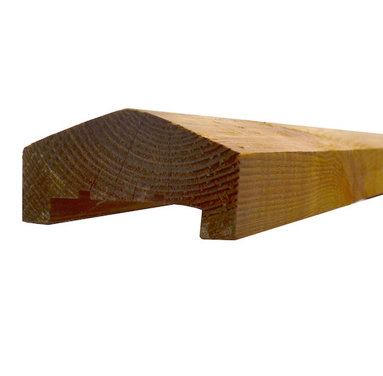 Showood Κουπαστή για Περίφραξη Κήπου από Ξύλο 183x5.4x5.4εκ.