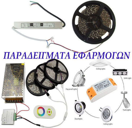 Eurolamp LED Power Supply IP20 Power 60W with Output Voltage 12V