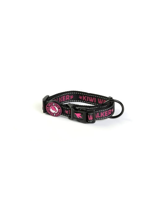 Kiwi Walker Dog Collar In Pink Colour 25mm x 42 - 55cm