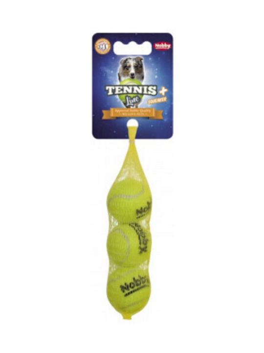 Nobby Tennis Μπάλα Παιχνίδι Σκύλου Small 4εκ. Κίτρινη