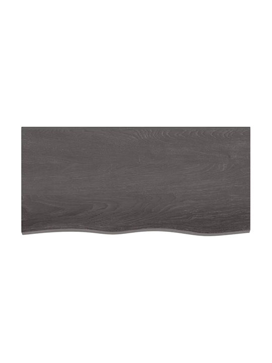 Shelf Wall Brown 100x50x6cm