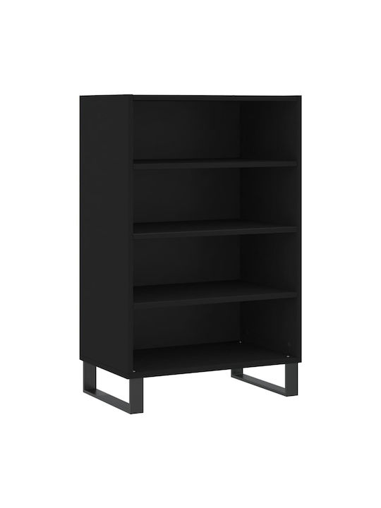 Shelf Floor Black 57x35x90cm