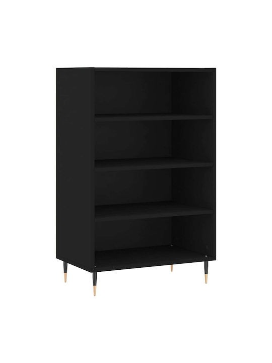 Shelf Floor Black 57x35x90cm