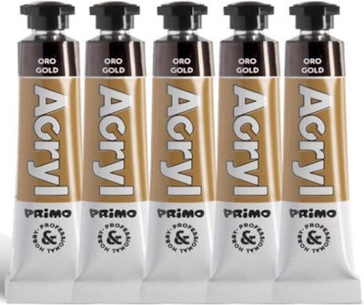 Primo Acryl Acrylic Paint Set in Gold color Gold 18ml 1pcs 405R920