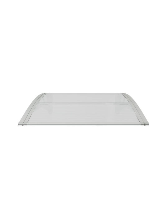 vidaXL Πολυκαρβονικό Στέγαστρο Π80xΒ80cm