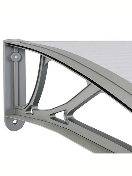 vidaXL Πολυκαρβονικό Στέγαστρο Π80xΒ80cm