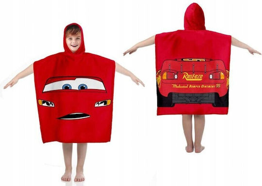 Carbotex Kids Beach Poncho Red 55 x 55cm