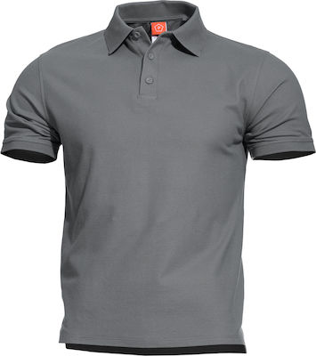 Pentagon Aniketos Shirt Polo-Bluse Wolf in Gray Farbe