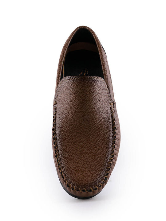 Damkal Men's Loafers Tabac Brown