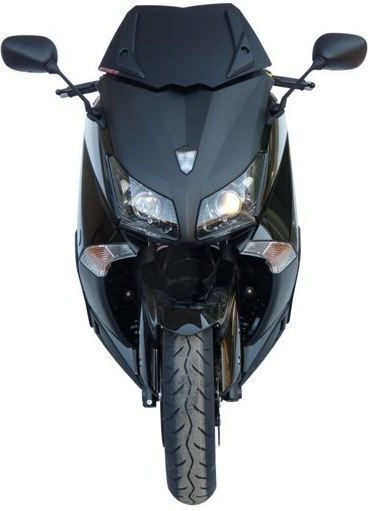 Fabbri Motorcycle Windshield & Windscreen Tinted Visor for Yamaha T-Max 530 Gen-X Black Matt 2012-2016 YX136/XDX