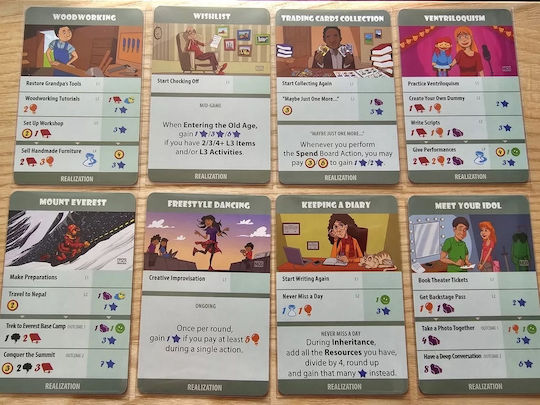 Настолна игра The Pursuit of Happinnes Nostalgia за 1-4 играчи 12+ години (EN) Artipia