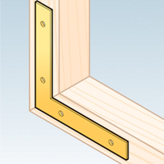 Showood Connection Angle for Pergola made of Metal 10x10cm 1pcs