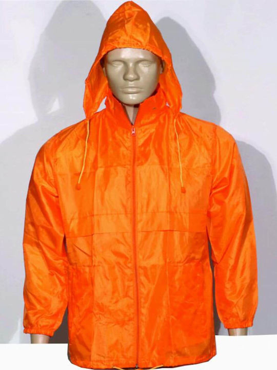 Fageo Work Jacket with Hood Blue