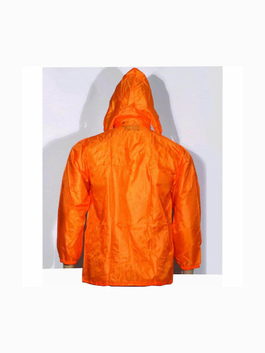 Fageo Work Jacket with Hood Blue