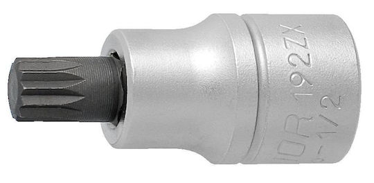 Unior Битов ключ с Spline връх и Квадратно Гнездо 1/2'' Размер M14 1бр