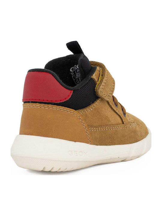 B Hyroo Παιδικά Sneakers High με Σκρατς Ταμπά
