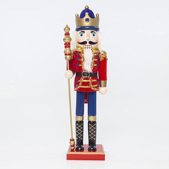 Eurolamp Nutcracker de Crăciun Lemn Înălțime 38cm.