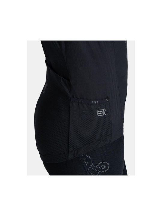 Kilpi Frauen Fahrrad-Windjacke Ärmellos Schwarz