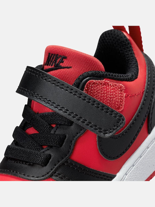 Court Borough Παιδικά Sneakers με Σκρατς Κόκκινα DV5458-600