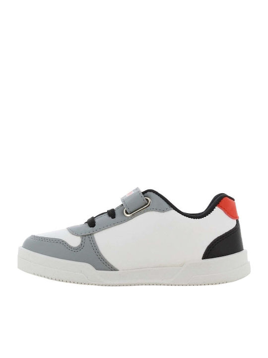 Kinder Sneakers mit Klettverschluss Weiß