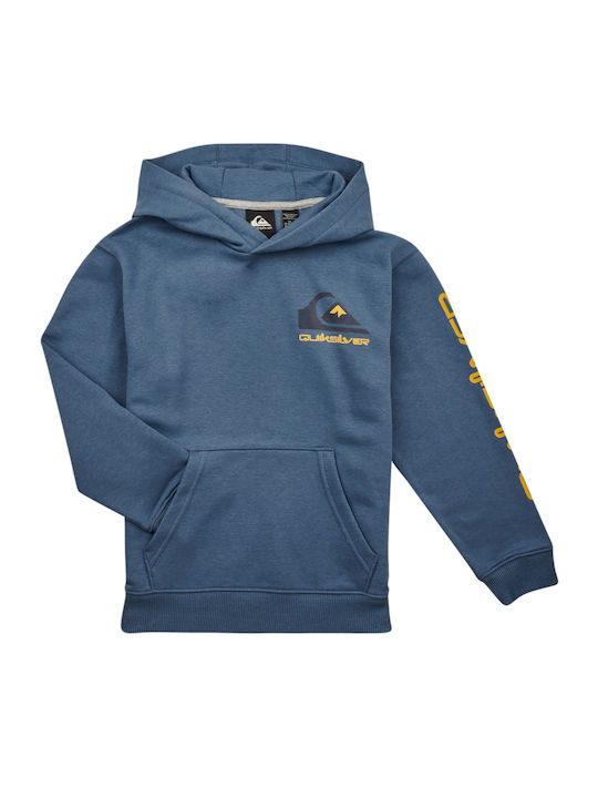 Quiksilver Kids Sweatshirt with Hood Blue