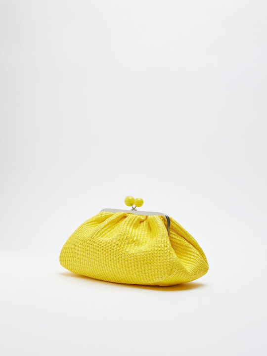 Damentasche Schultertasche Gelb