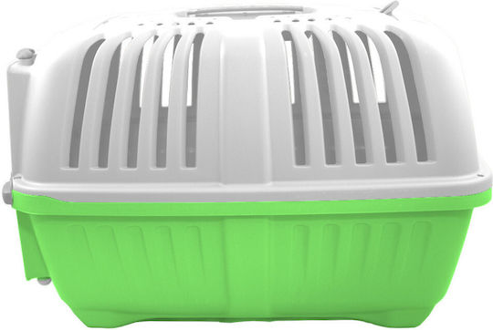 MPS Cușcă de transport pentru câini Verde 33x31.5x48cm